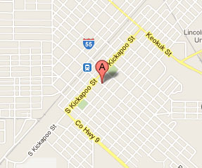 Thumbnail of Heartland Community College Lincoln Center Google Map