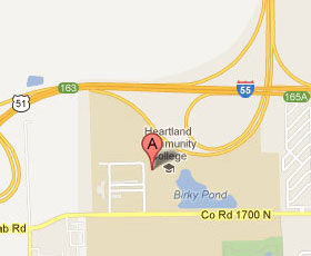 Thumbnail of Heartland Community College Google Map