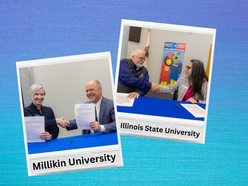 Photos of McCulley and Schaefer