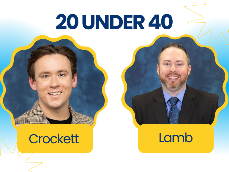 Photos of Joshua Crockett and Noah Lamb