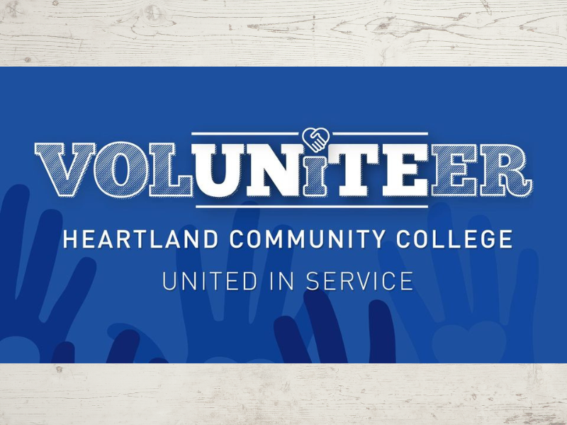 The Service Day logo on a blue background