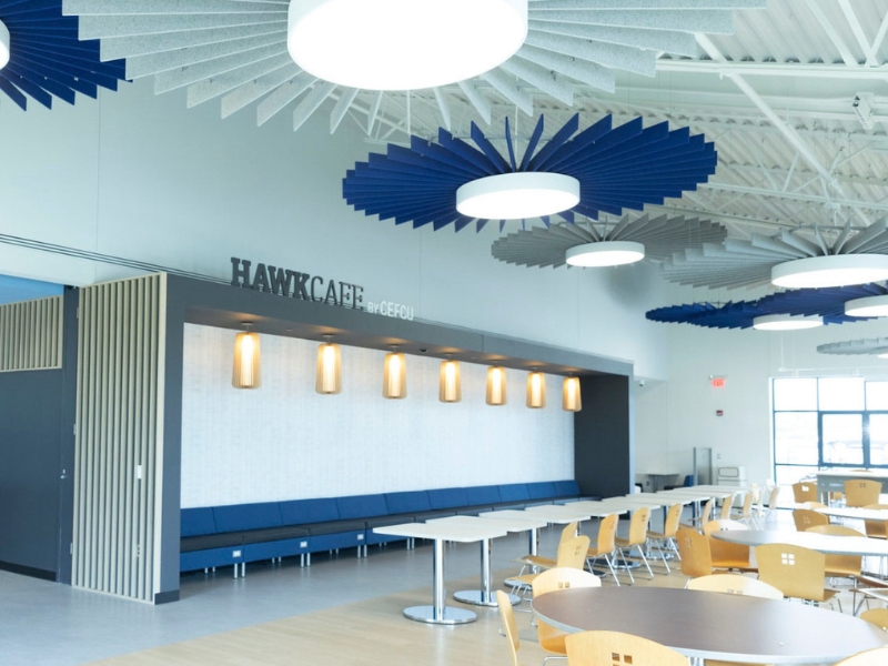 A picture of the Hawk Cafe